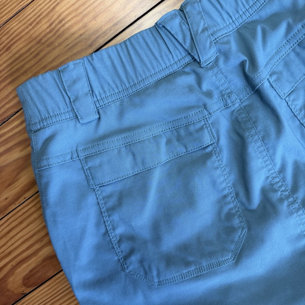 Duluth Trading Dry on the Fly Skort Women's 4 Skirt Shorts Sage Green Cargo - Picture 12 of 13